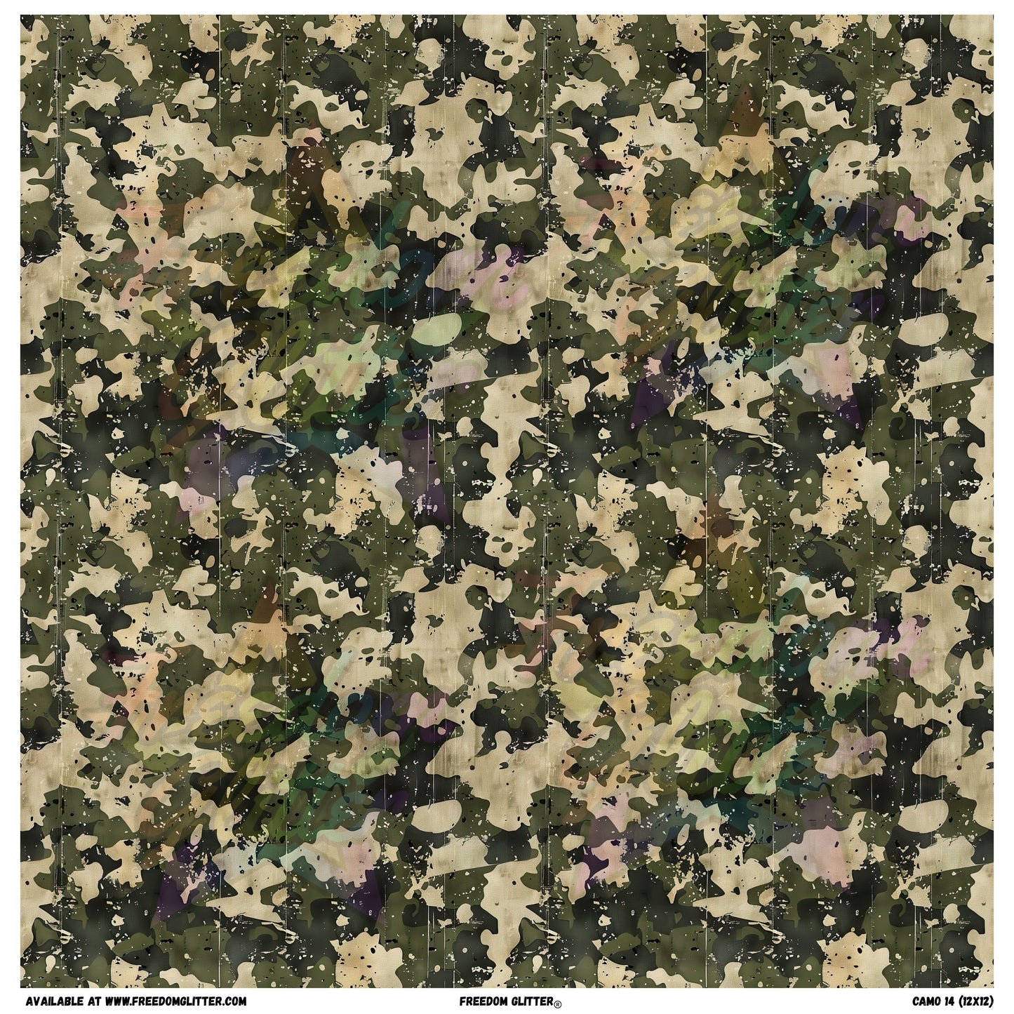 Camo 14 (Printed Vinyl)