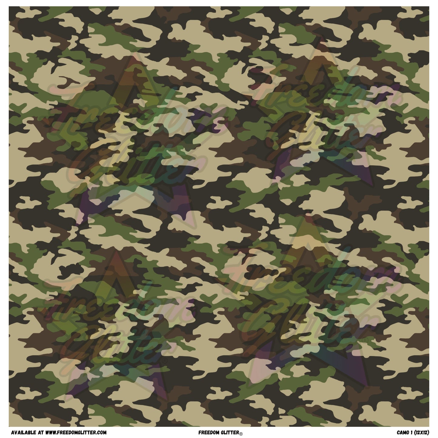 Camo 1 (Printed Vinyl)