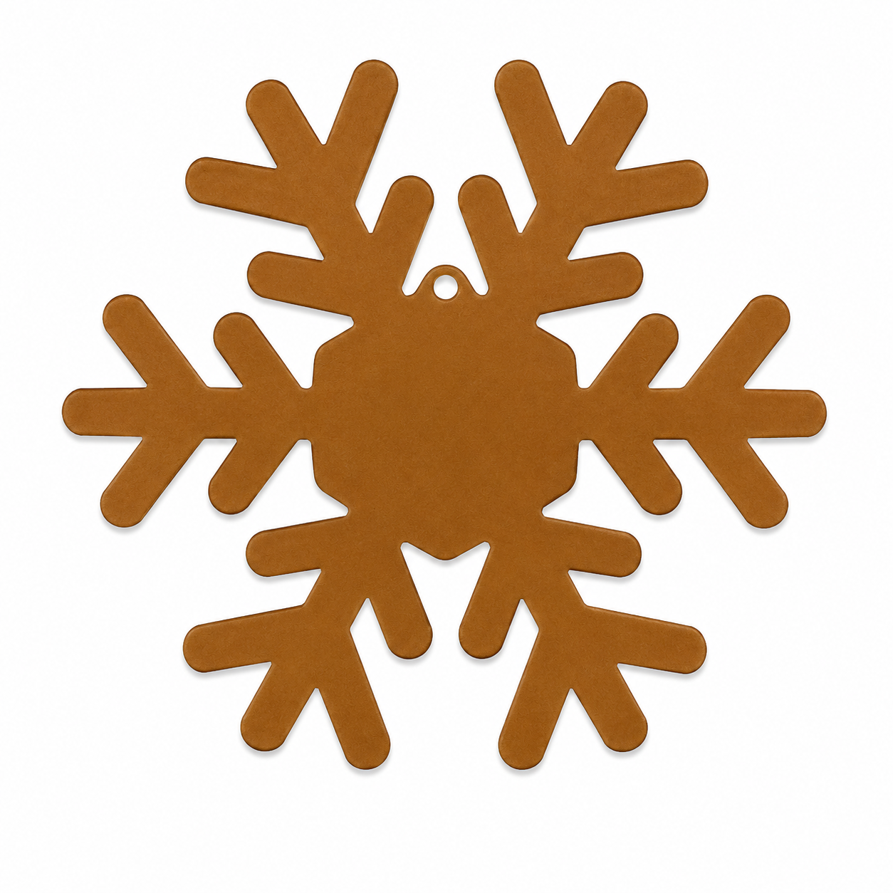 Snowflake 3 Acrylic Ornament Blank – 4"