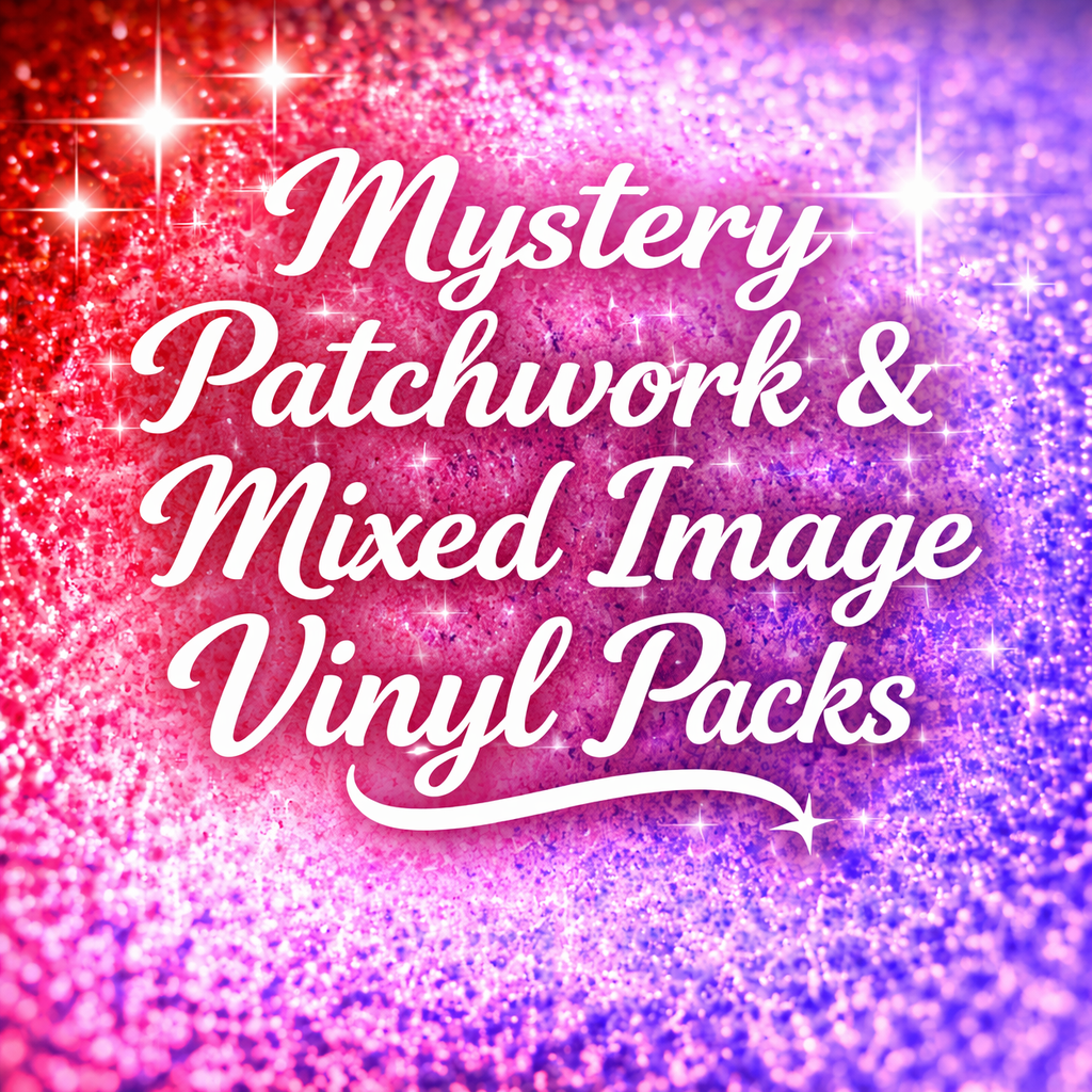 Mystery Patchwork & Mixed Image Vinyl Packs