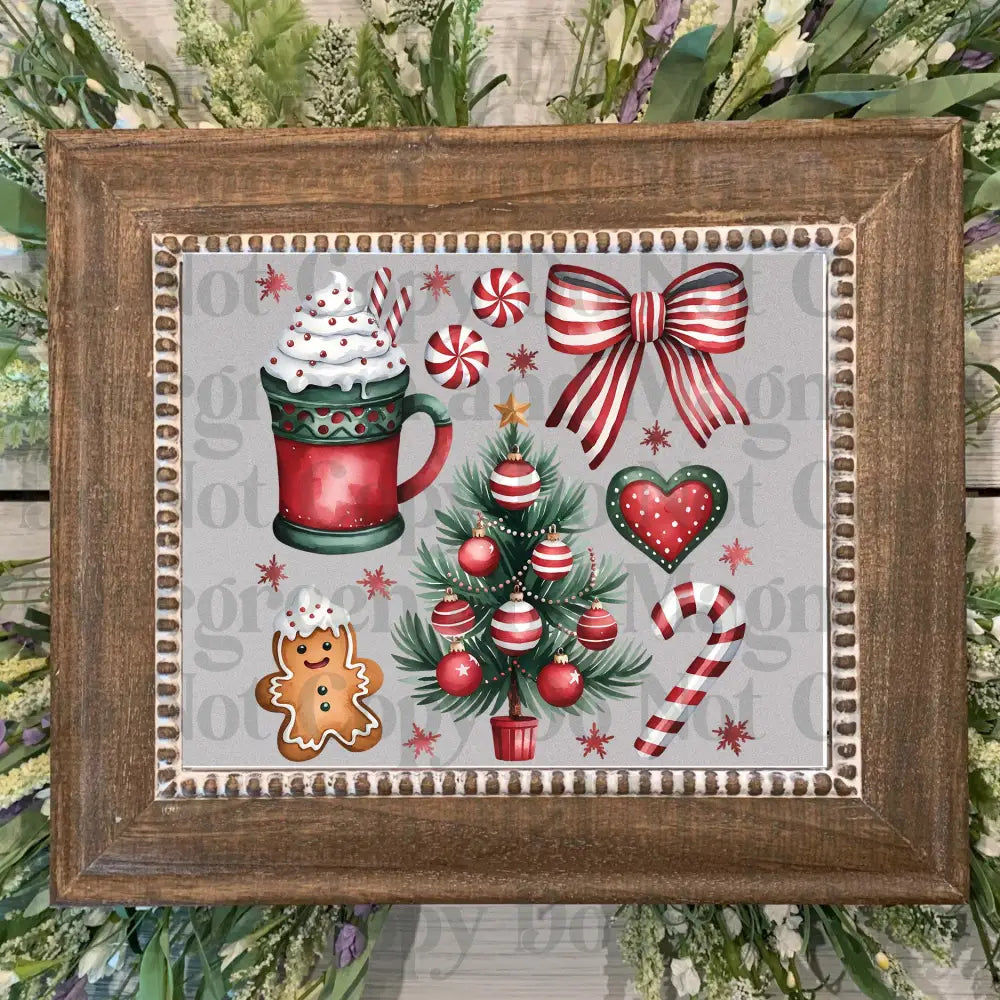 Christmas Coquette decals (10)