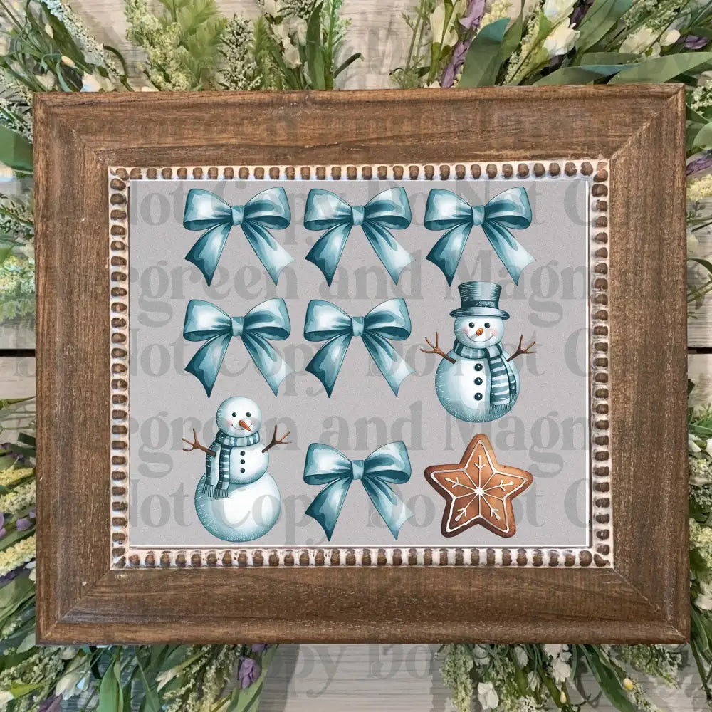 Christmas Coquette decals (11)