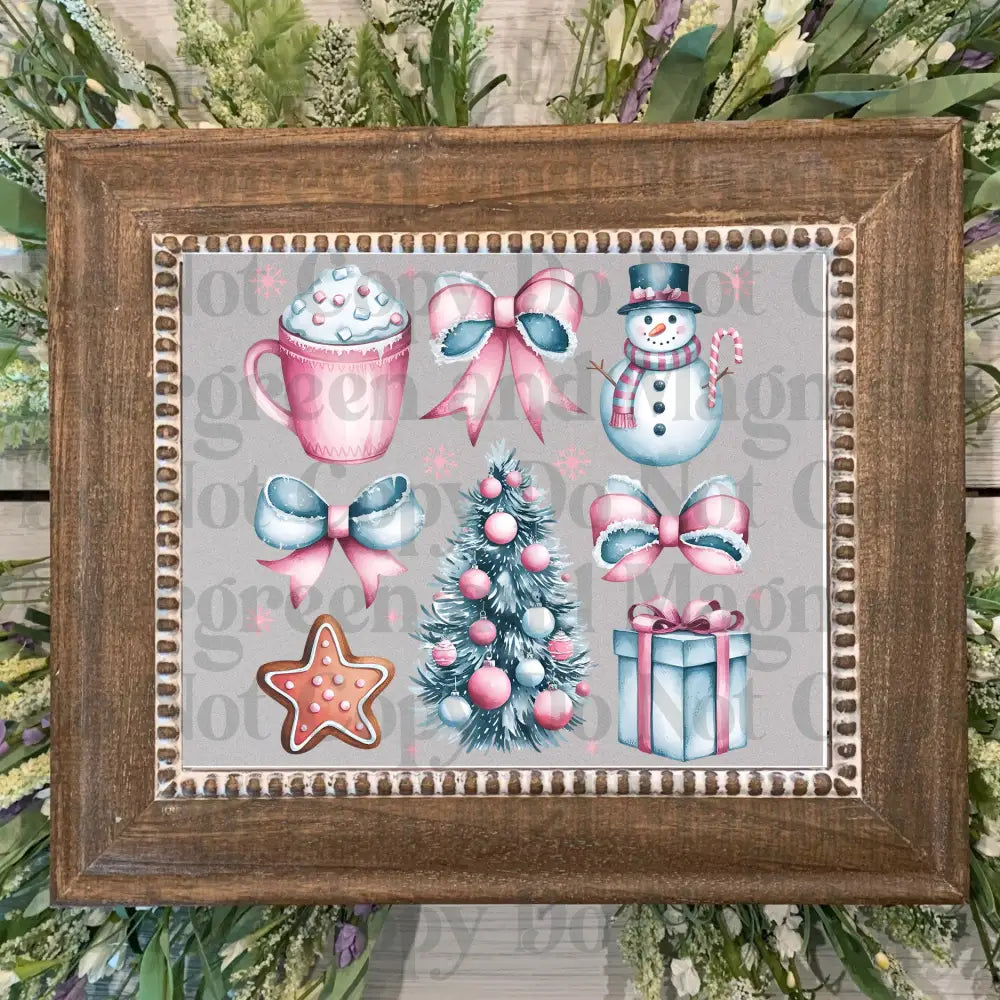 Christmas Coquette decals (14)
