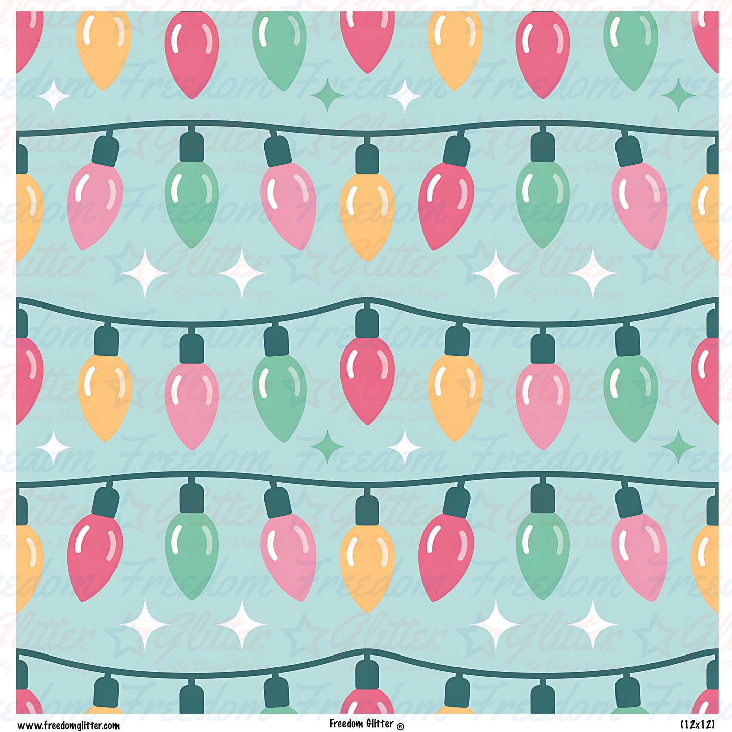 Christmas Lights 2 (Printed Vinyl)