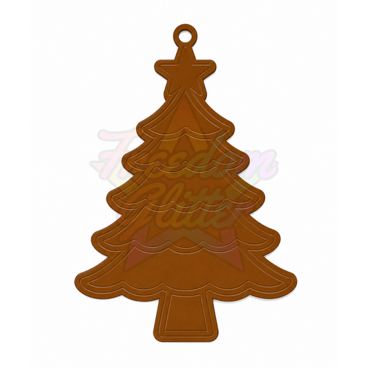 Christmas Tree Acrylic Ornament Blank – 4"