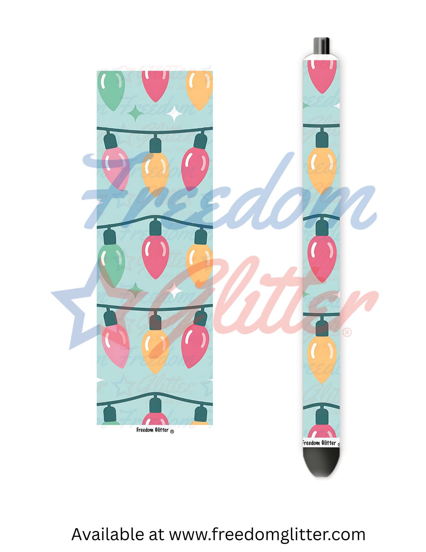 Christmas Lights 2 (Printed Vinyl)