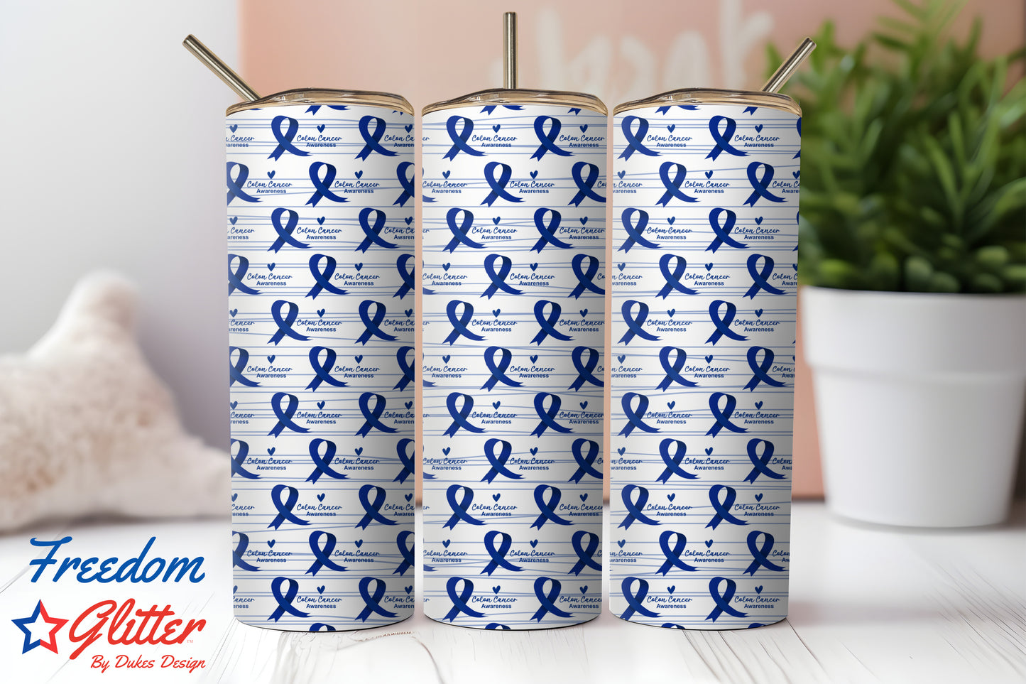 Colon Cancer Awareness 2 (Printed Vinyl)