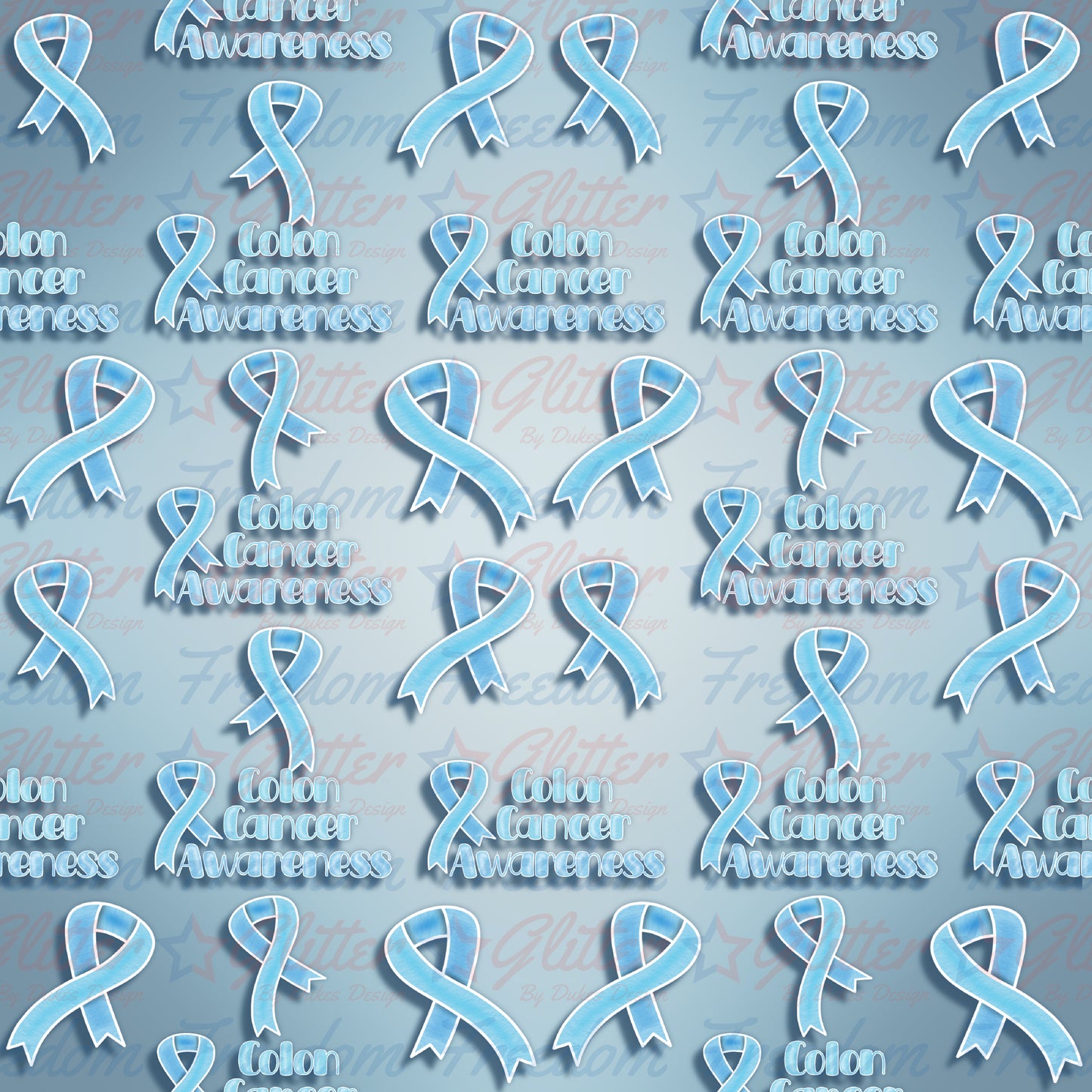 Colon Cancer Awareness 4 (Printed Vinyl)