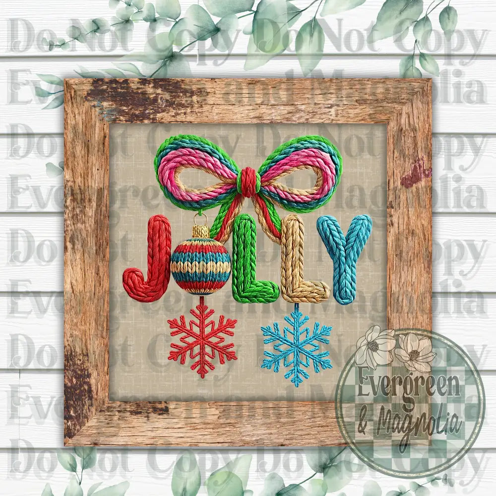 Colorful Yarn Jolly