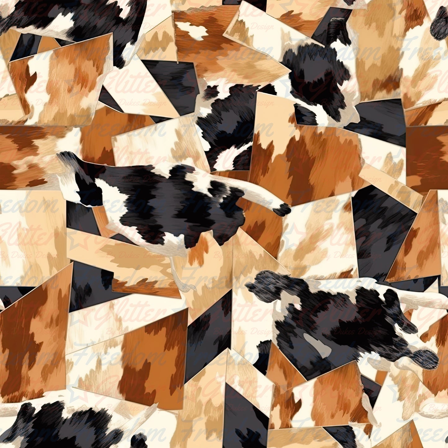 Cowhide 4 (Printed Vinyl)