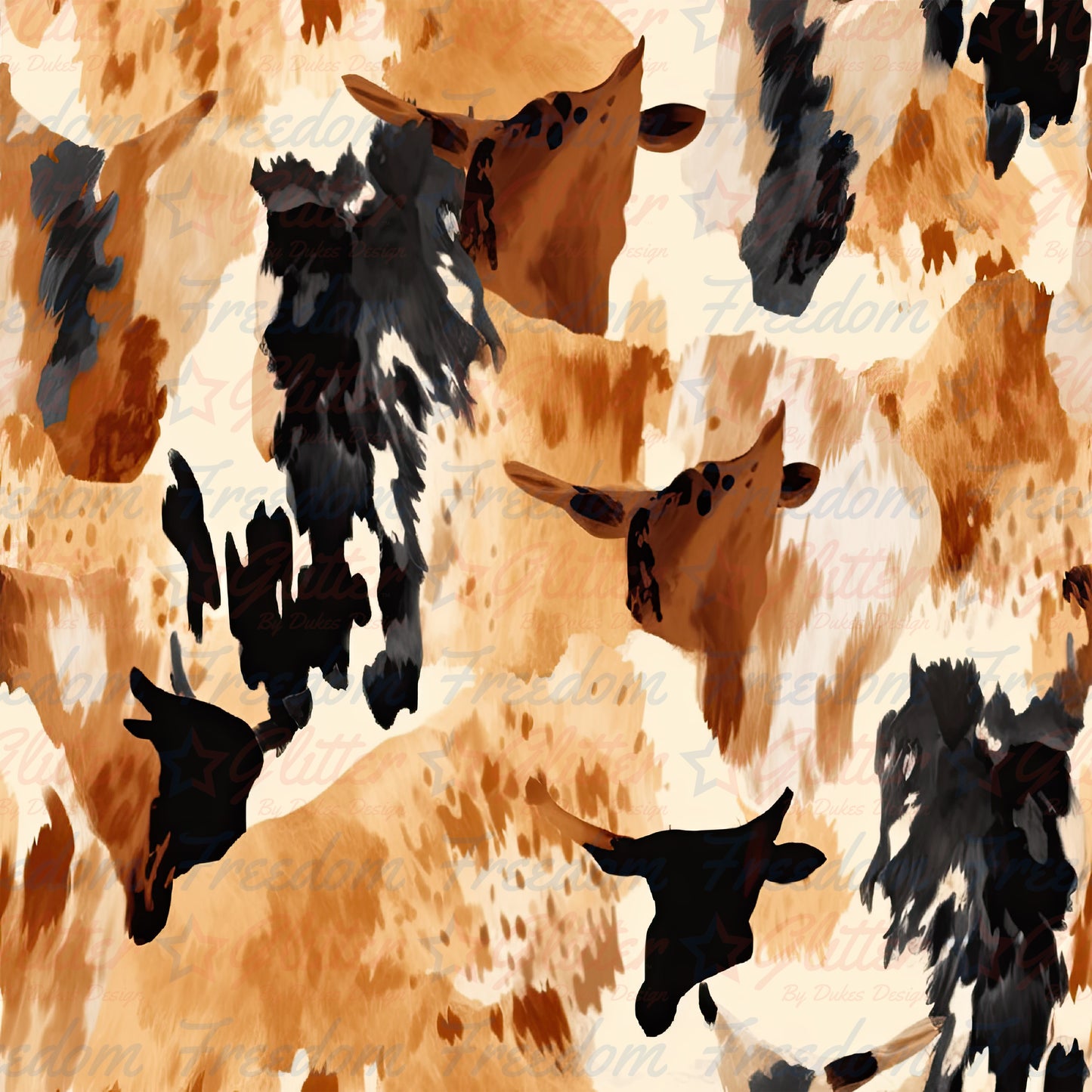 Cowhide 9 (Printed Vinyl)