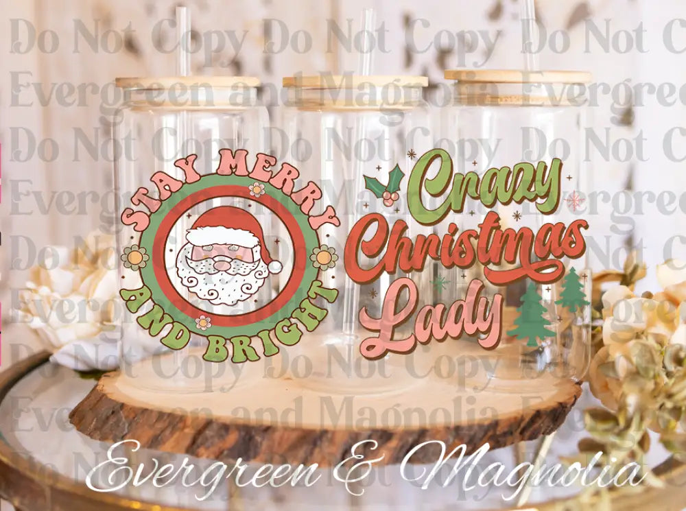 Crazy Christmas Lady