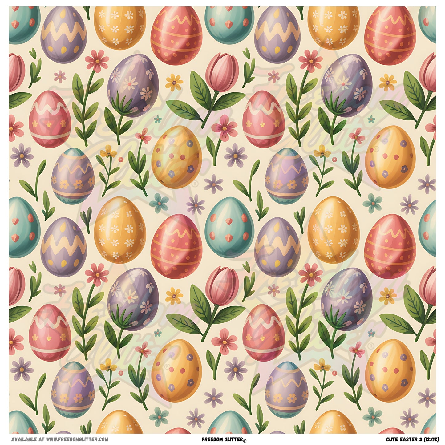 Cute Easter 3 (Printed Vinyl)
