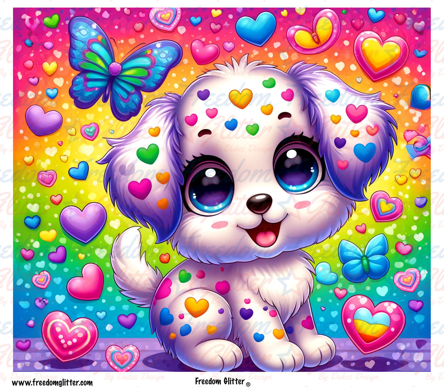 Cute Puppy (Printed Vinyl)