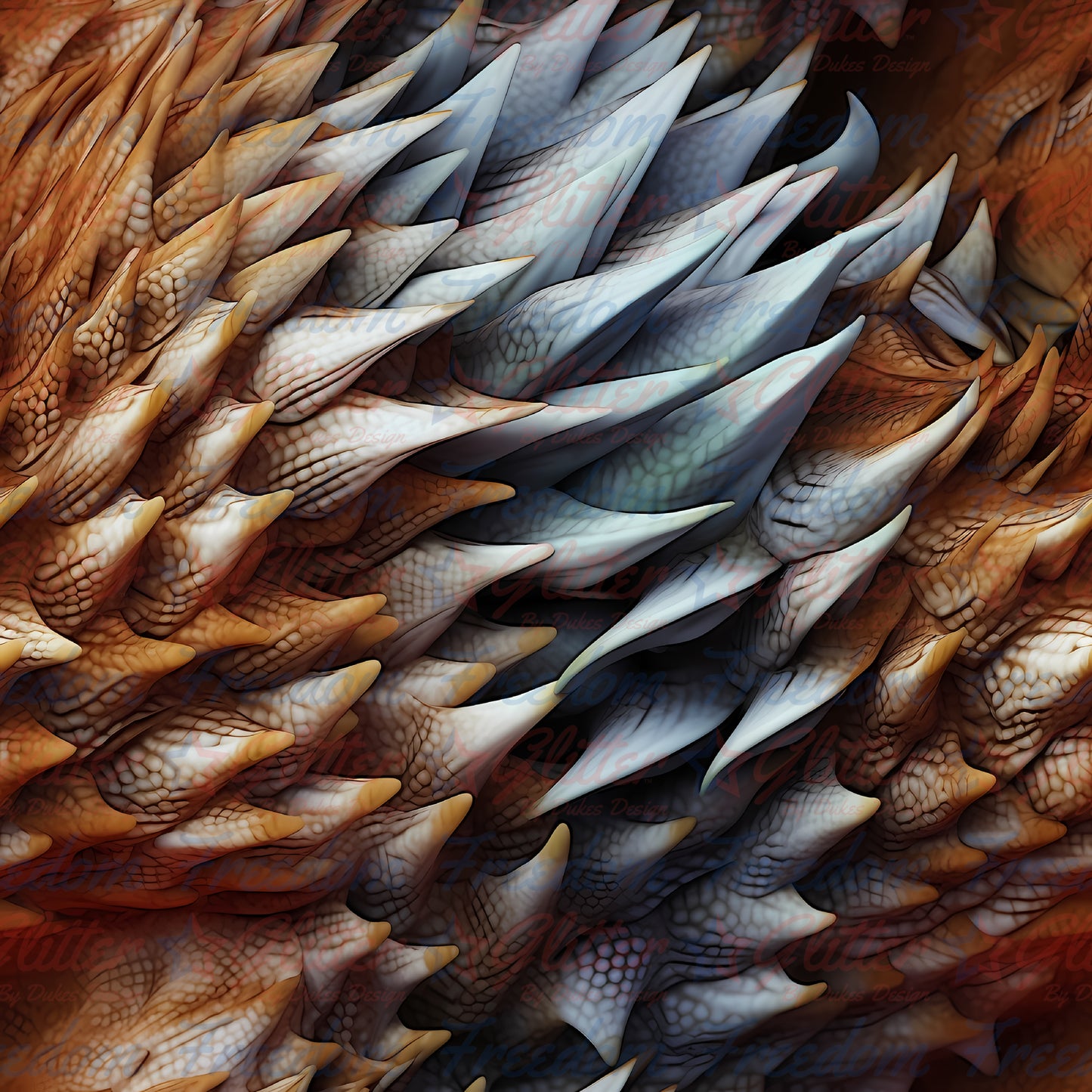 Dragon Scales 10 (Printed Vinyl)
