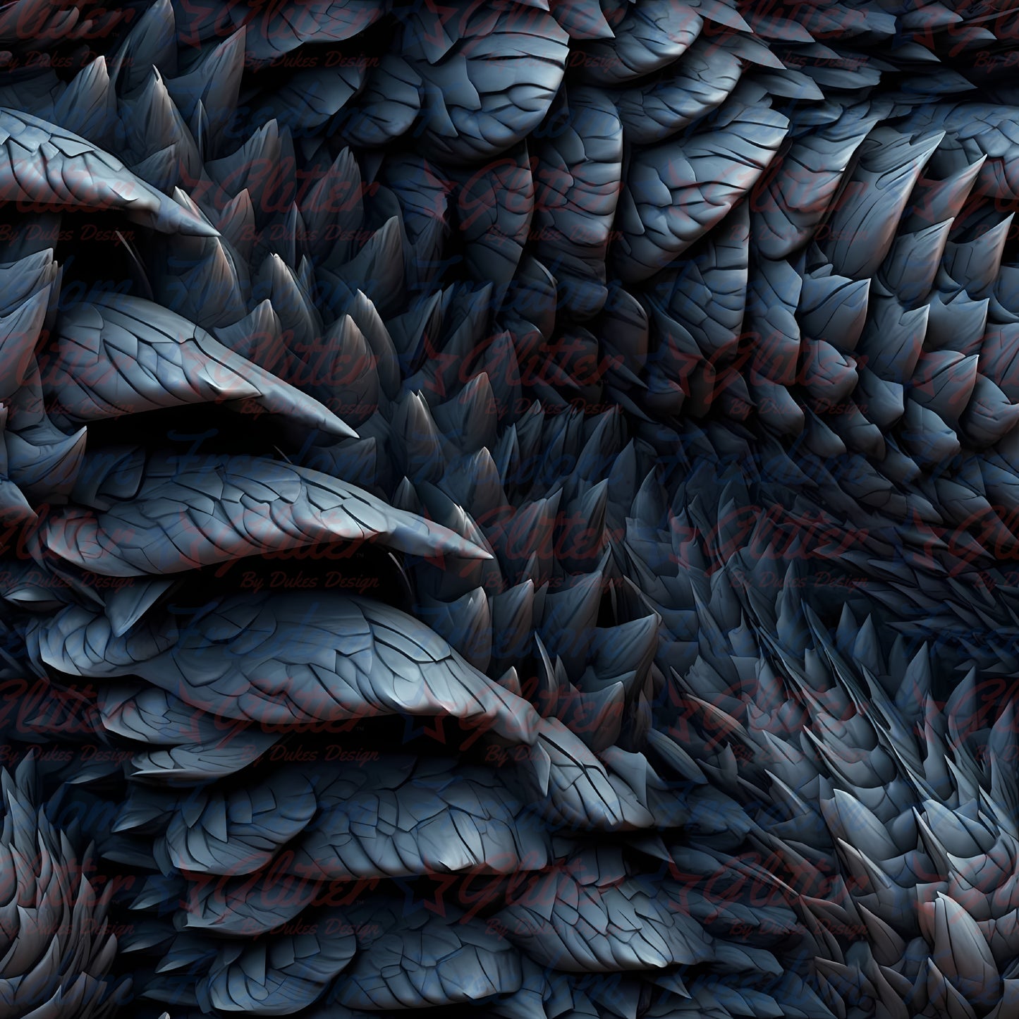 Dragon Scales 1 (Printed Vinyl)