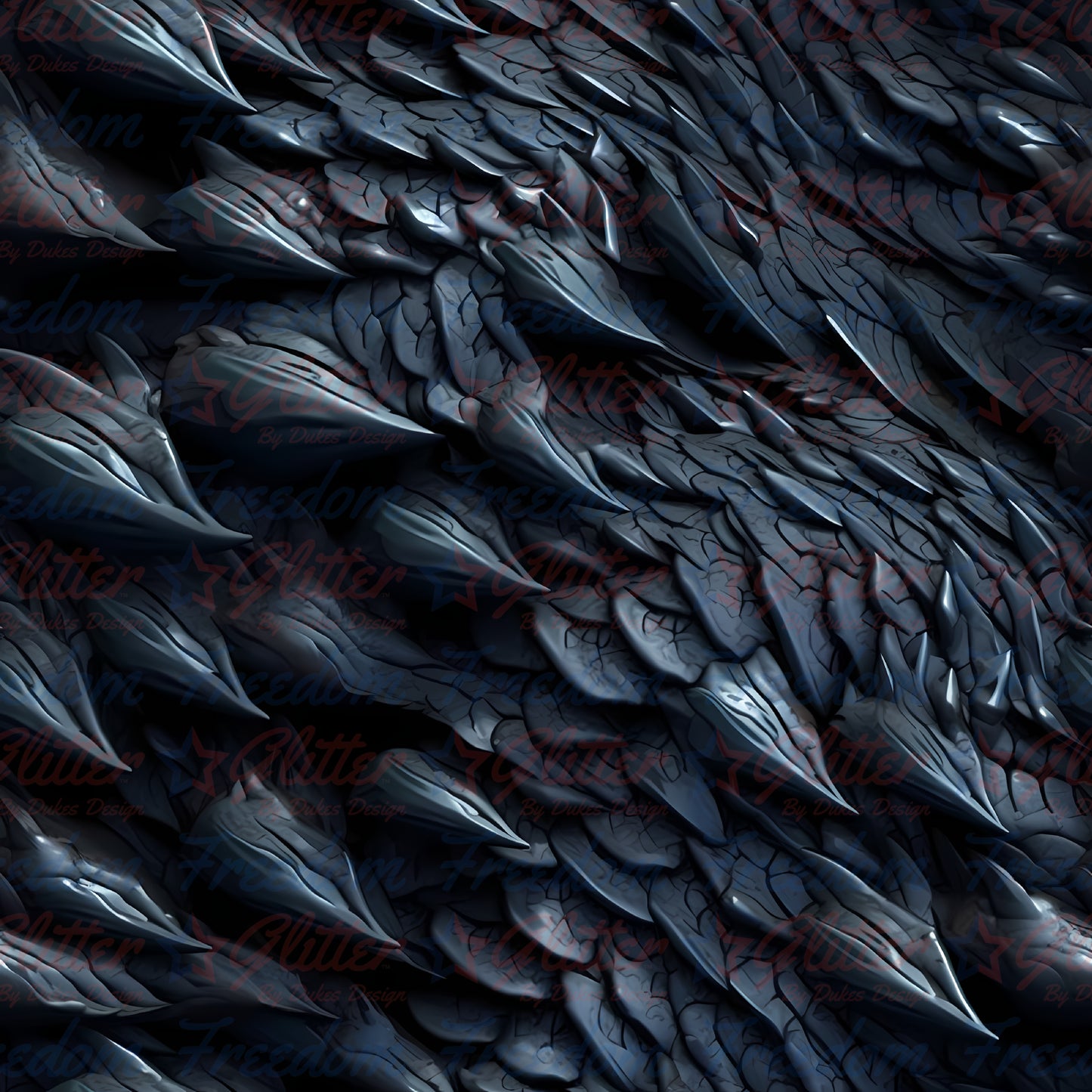 Dragon Scales 2 (Printed Vinyl)