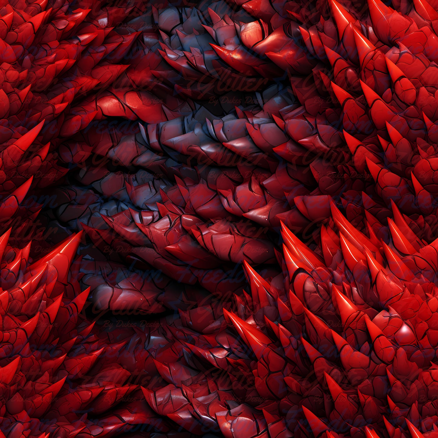 Dragon Scales 3 (Printed Vinyl)