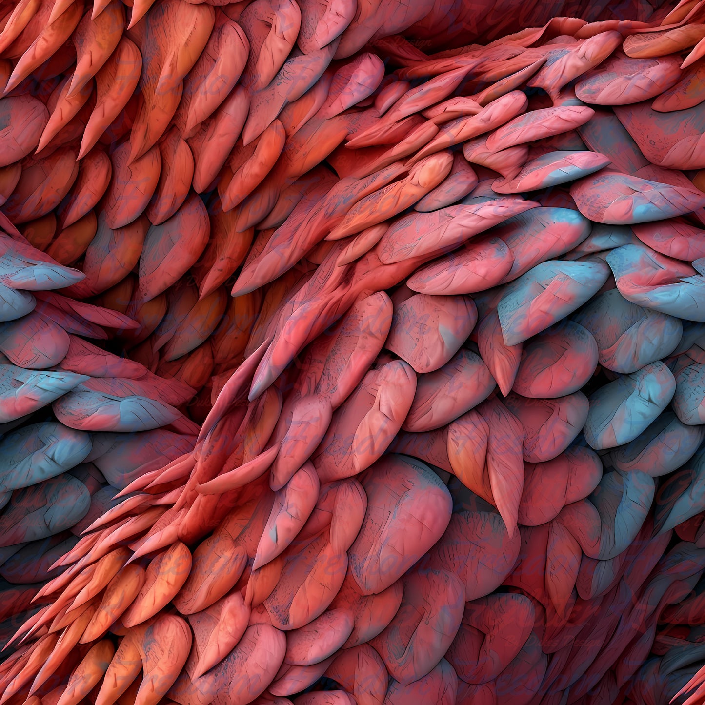 Dragon Scales 6 (Printed Vinyl)