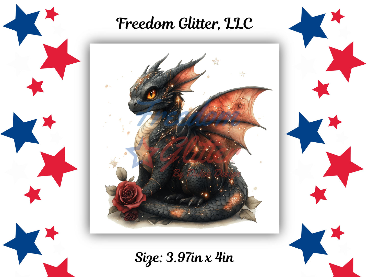 Dark Romance Series - Black Dragon & Rose (UVDTF)