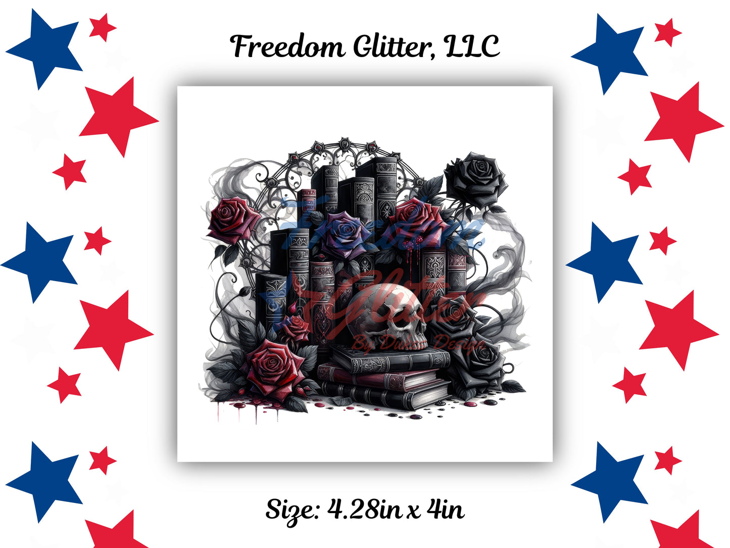 Dark Romance Series - Dark Skull & Roses (UVDTF)