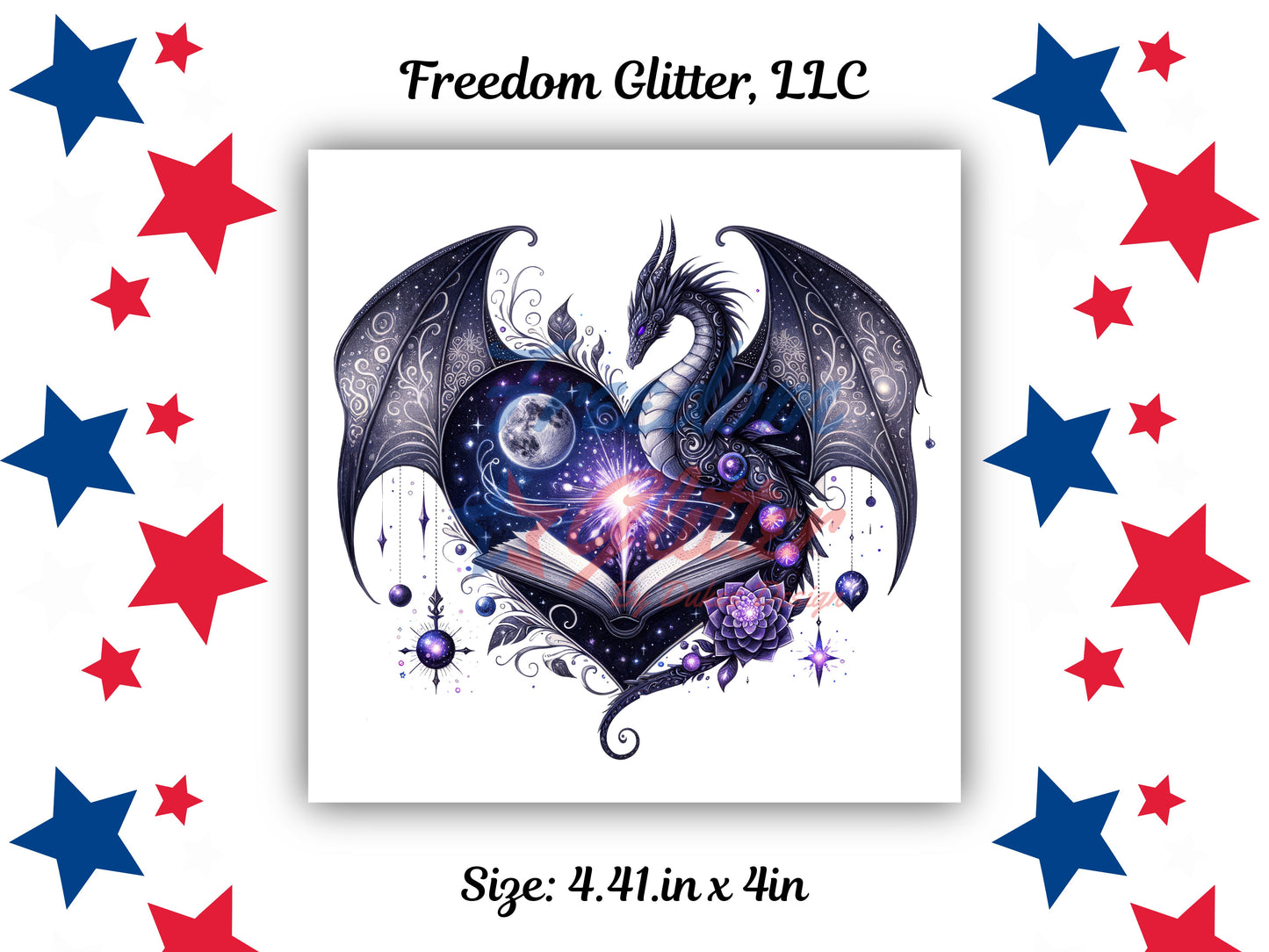 Dark Romance Series - Dark Night Sky Dragon (UVDTF)