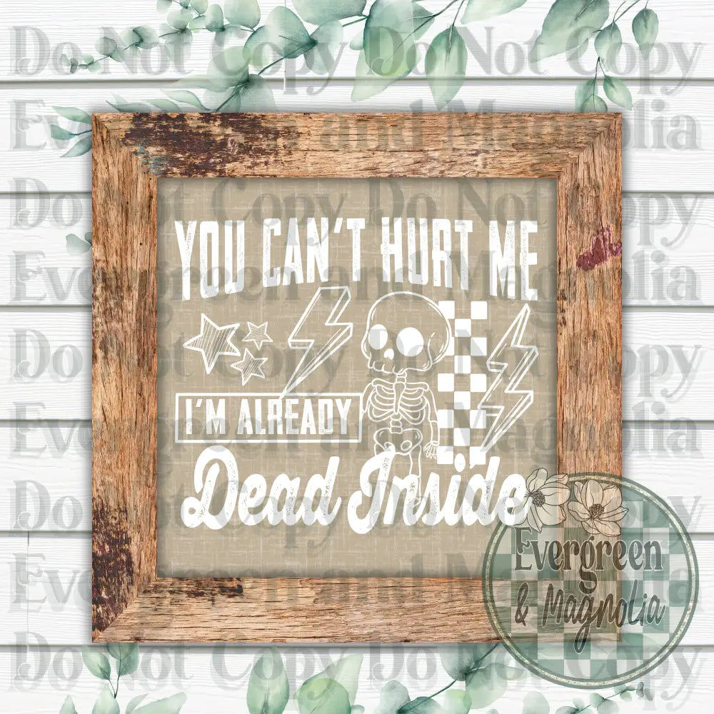 Dead Inside (White)