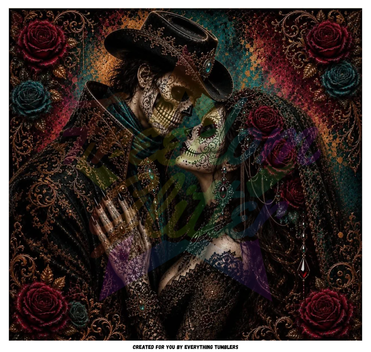 Dia de Los Muertos 2 (Printed Vinyl)