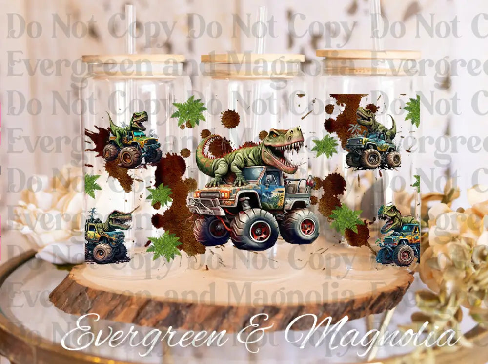 Dino monster truck
