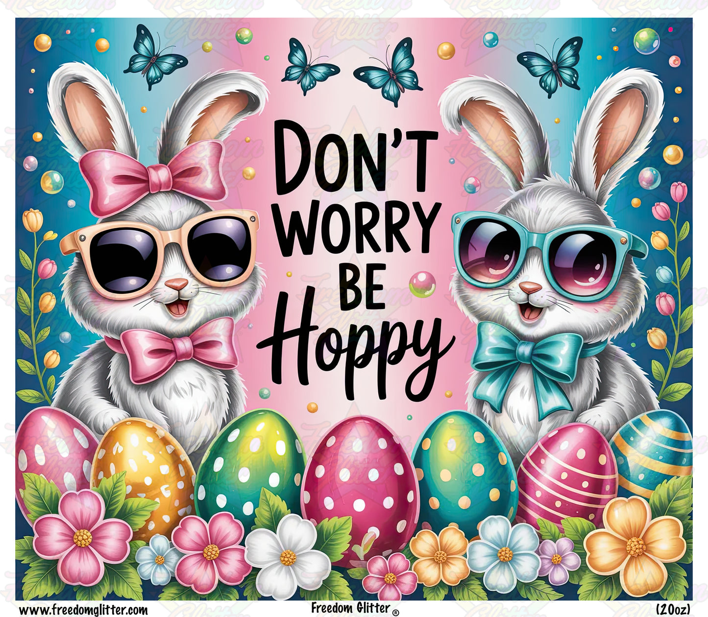 Don't Worry Be Hoppy (Printed Vinyl)
