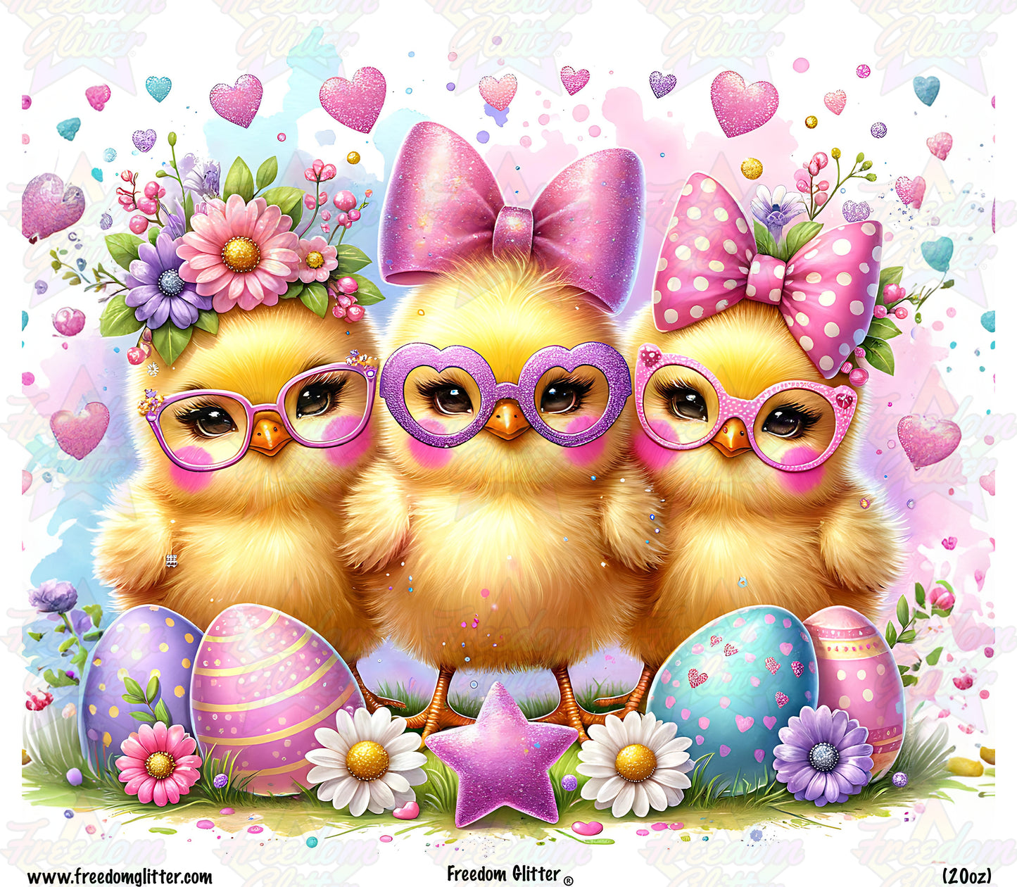 Easter Chicks (Printed Vinyl)