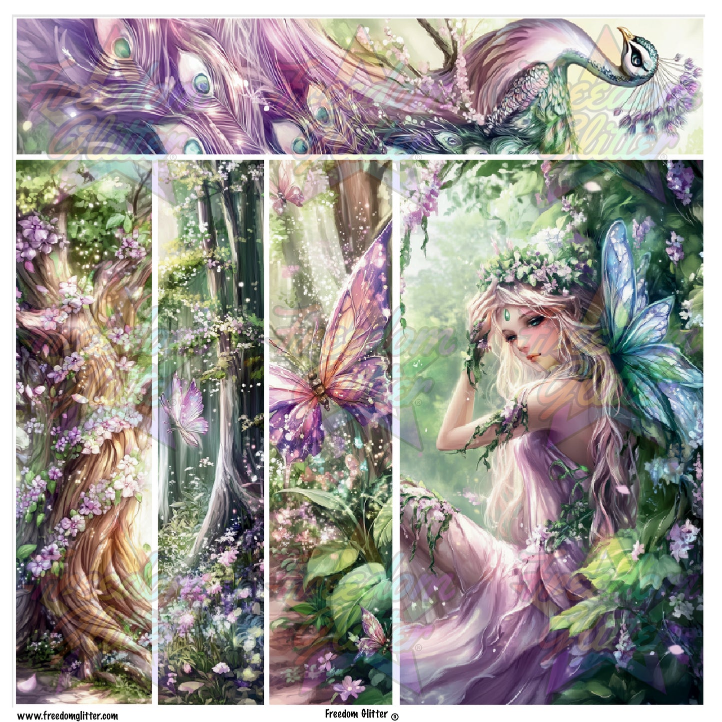Mixed Image Sheet - Enchanted 2 (Printed Vinyl)