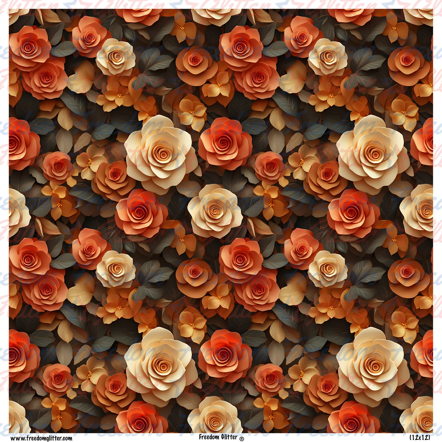 Fall Floral 3 (Printed Vinyl)