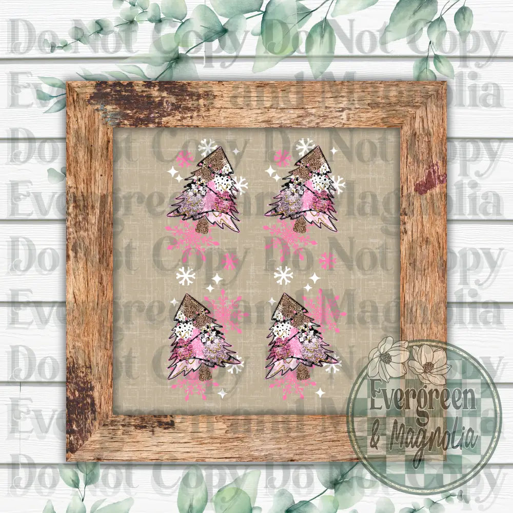 Freezing Season (Pink & White Accents)