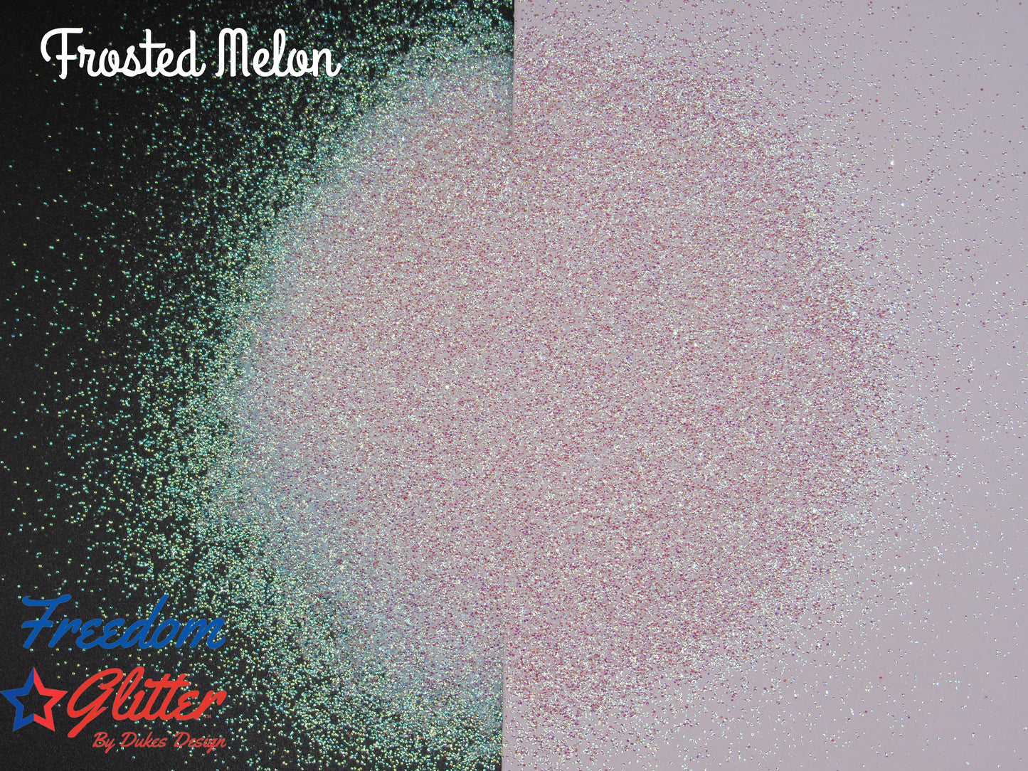 Frosted Melon (3D Iridescent Glitter)