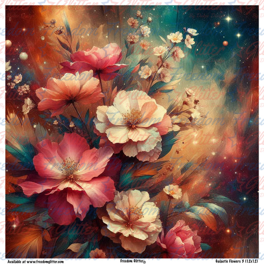 Galactic Flowers 3 (Printed Vinyl)