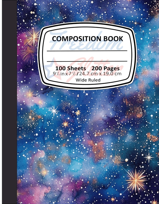 Galaxy 1 Notebook Cover