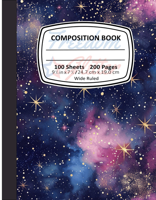 Galaxy 2 Notebook Cover