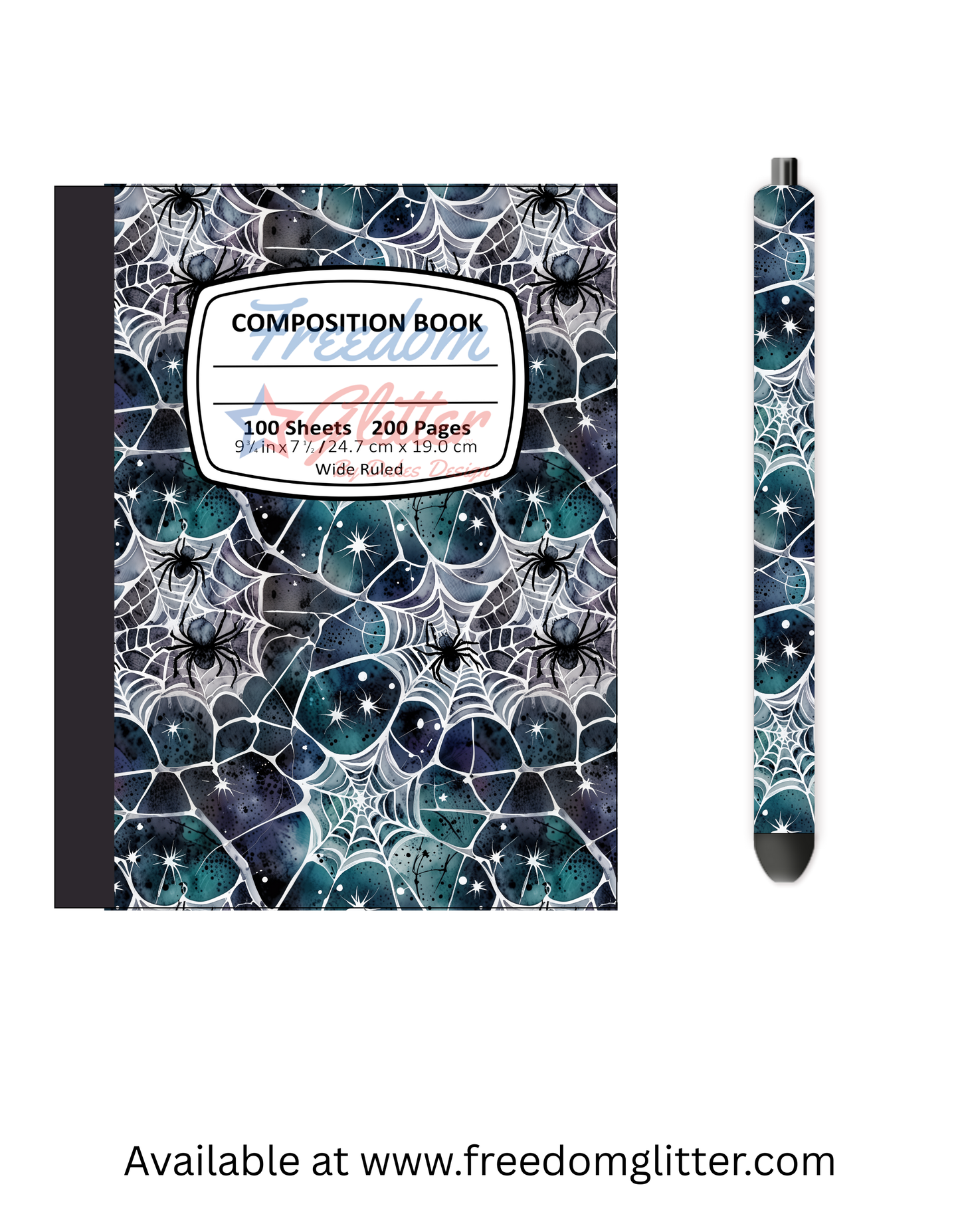 Spiders 4 Notebook Cover