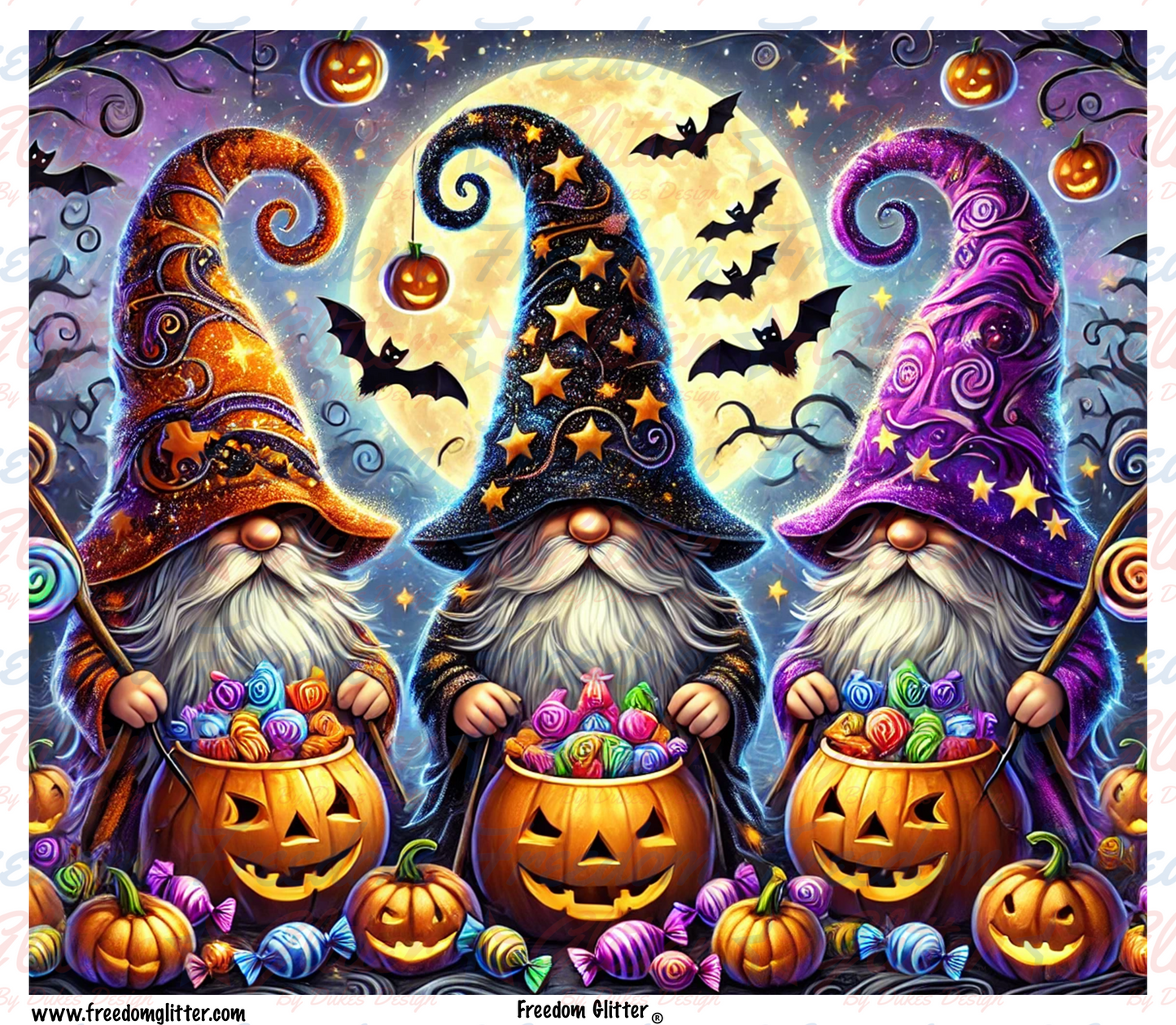 Gnome Halloween (Printed Vinyl)