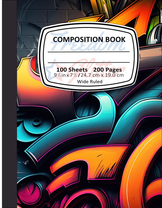 Graffiti 1 Notebook Cover