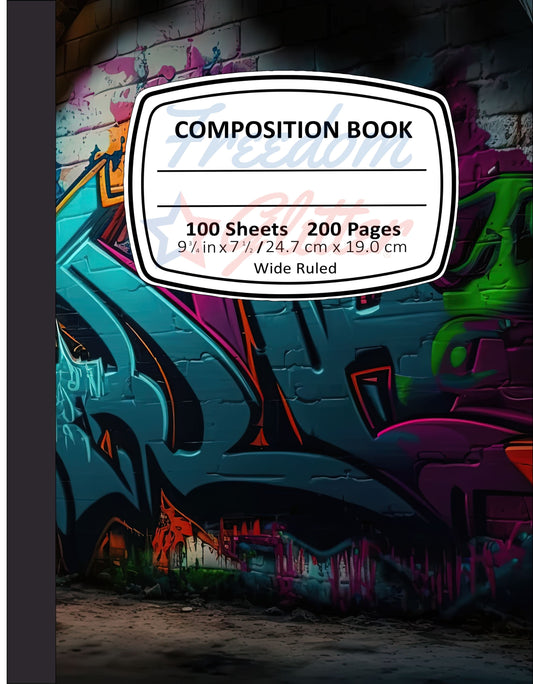 Graffiti 2 Notebook Cover