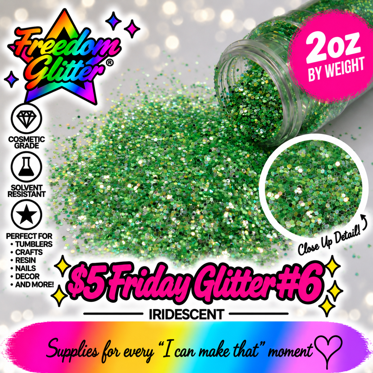 $5 Friday Glitter #6