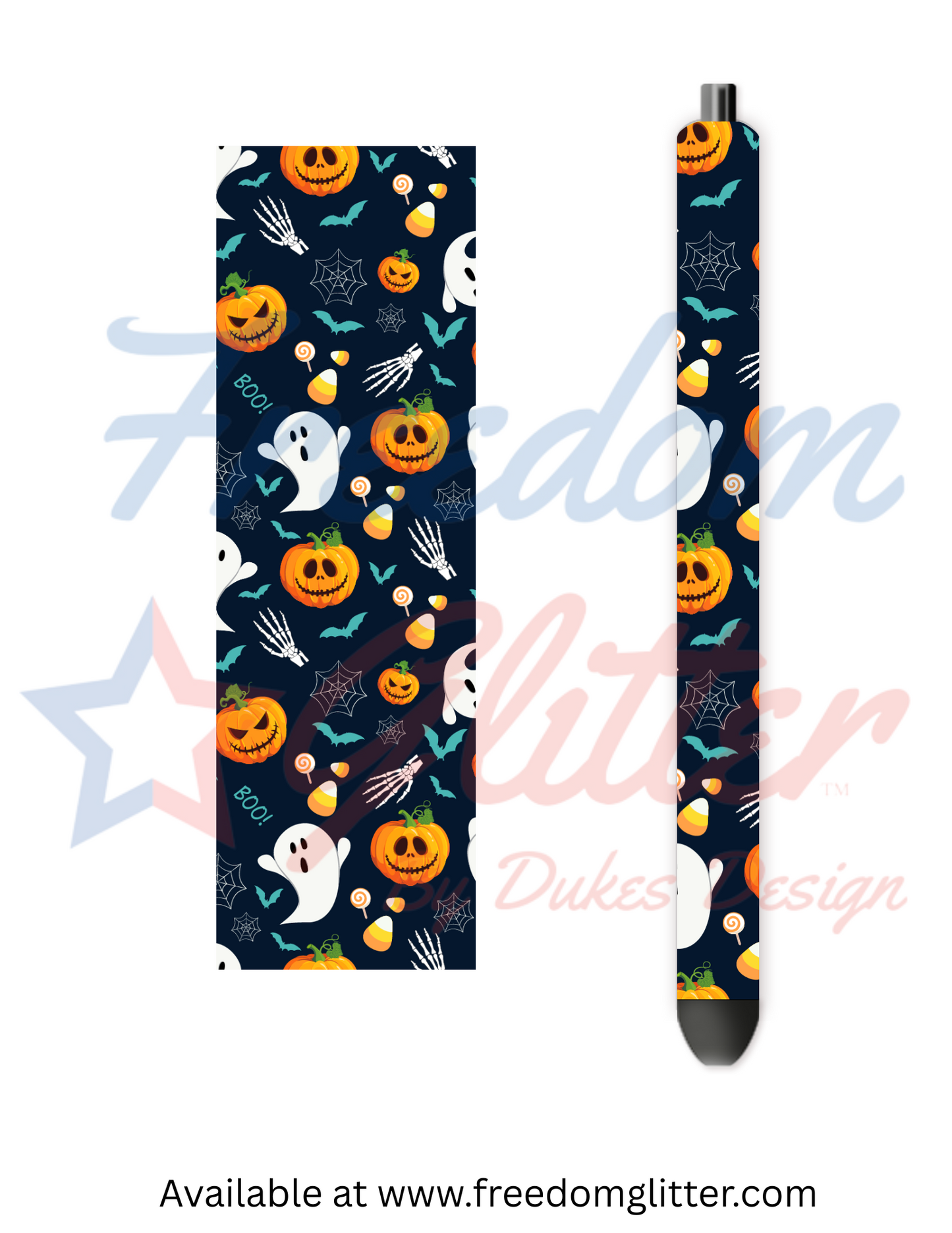 Halloween 2 Pen Wrap (Vinyl)