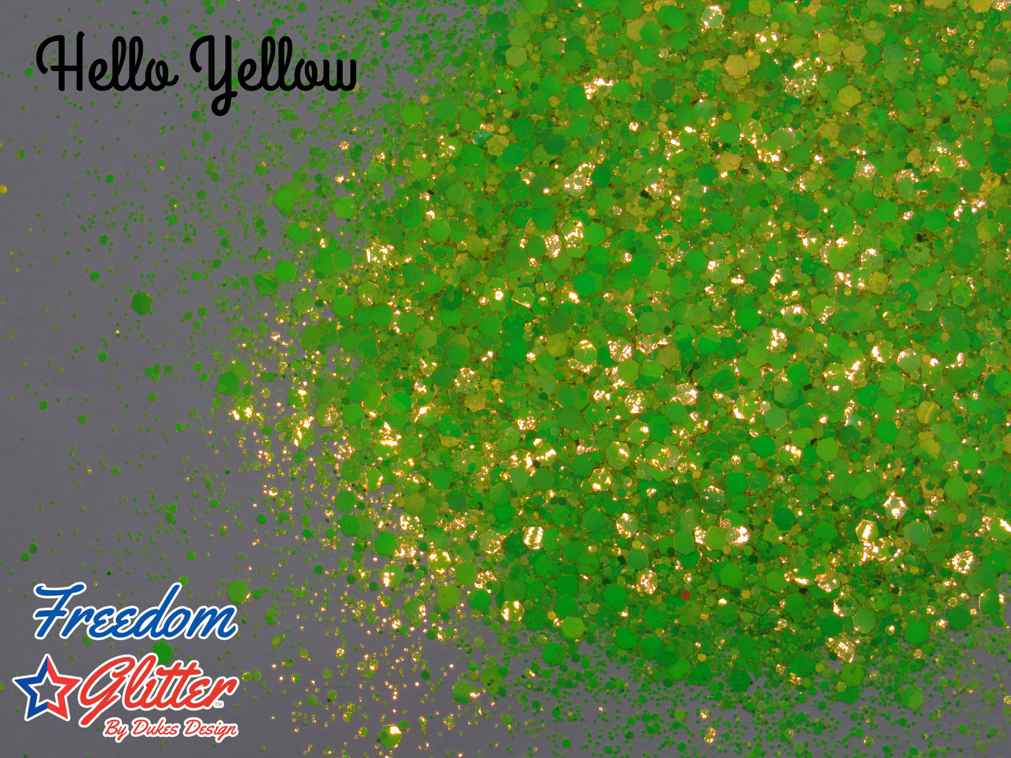 Hello Yellow (Metallic/Iridescent Glitter)