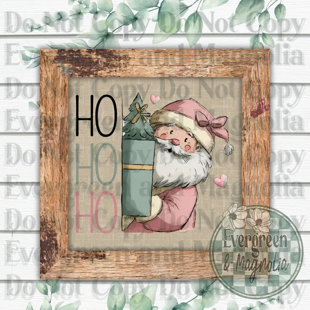 Ho Ho Ho Cute Santa