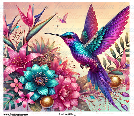 Hummingbird 2 (Printed Vinyl)