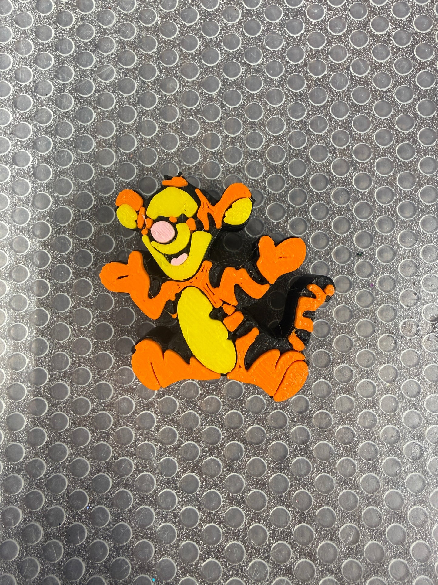 Orange Jumping Straw Topper