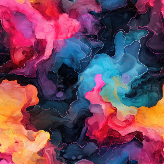 Ink Pattern 10 (Printed Vinyl)