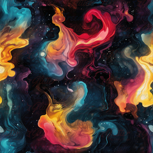 Ink Pattern 8 (Printed Vinyl)